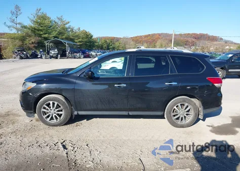 2016 Nissan Pathfinder S from USA, damaged, VIN 5N1AR2MM0GC664838